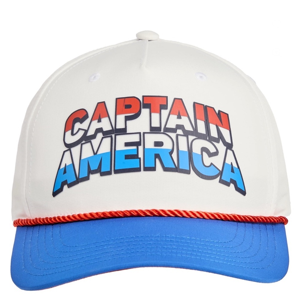 Licensed Captain America Adjustable Snapback Hat … - image 1